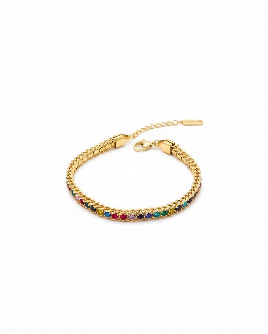 Confetti Tennis Bracelet