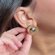 Metal Mirage Studs