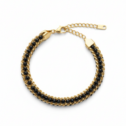 The Hematite Tennis Bracelet