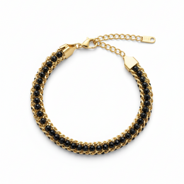 The Hematite Tennis Bracelet