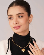 Honey Heart Necklace