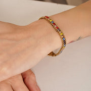 Confetti Tennis Bracelet