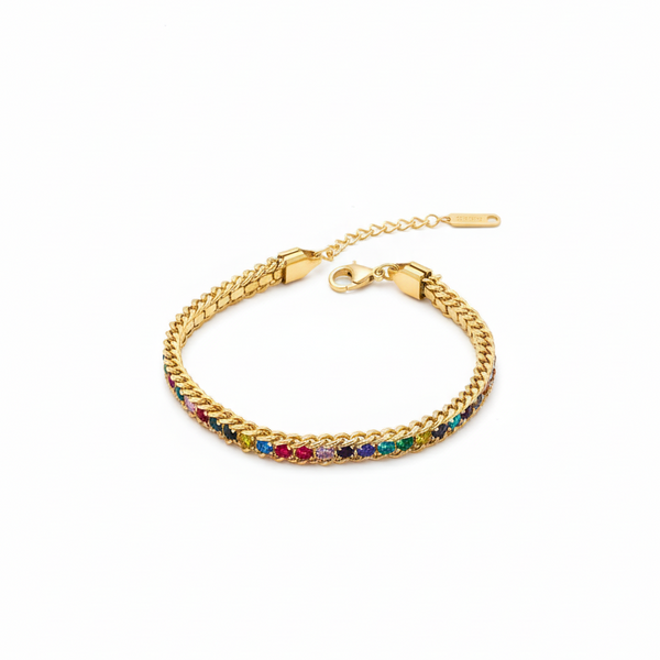 Confetti Tennis Bracelet