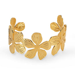Golden Dahlia Cuff