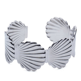 Silver Shoreline Cuff