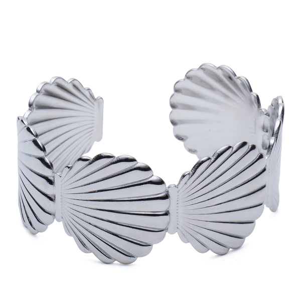 Silver Shoreline Cuff