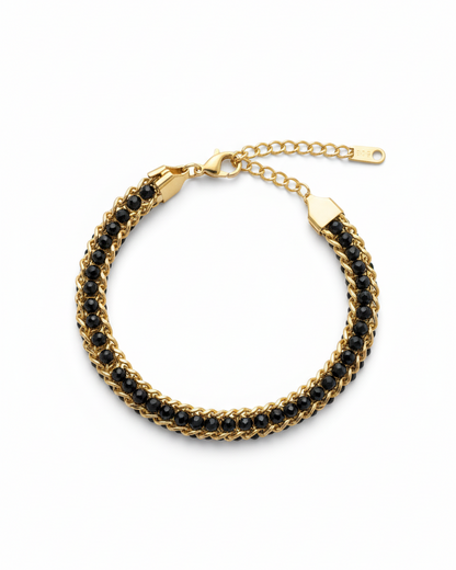 The Hematite Tennis Bracelet