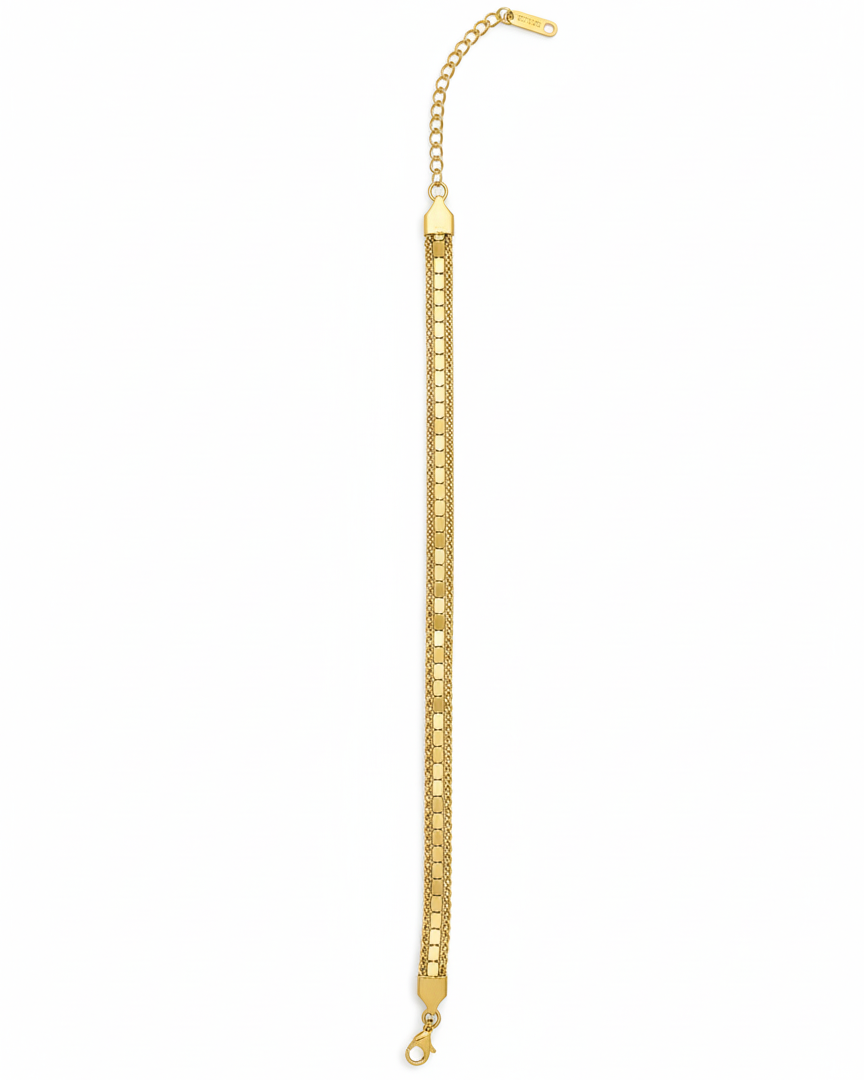 The Hematite Tennis Bracelet
