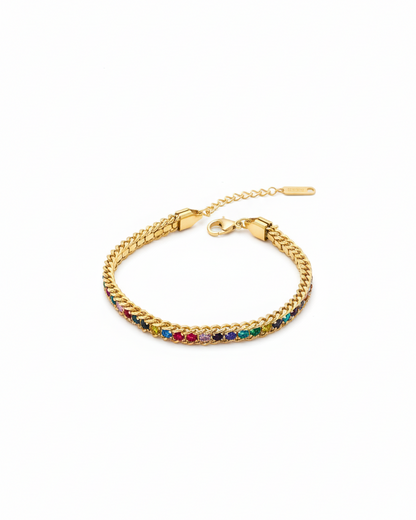 Confetti Tennis Bracelet