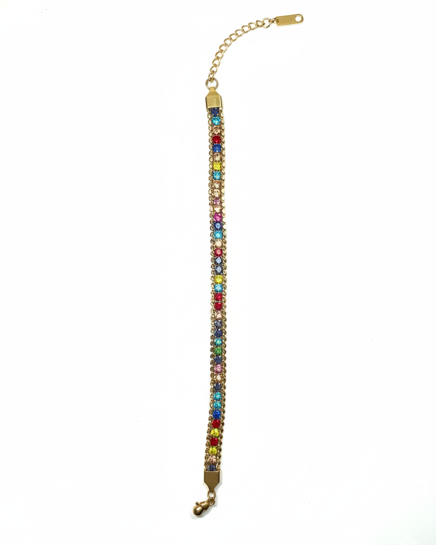 Confetti Tennis Bracelet
