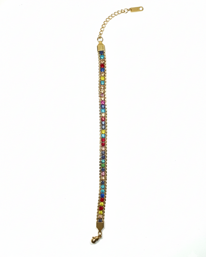 Confetti Tennis Bracelet
