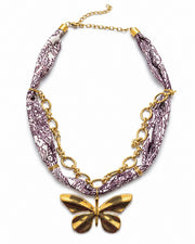 Como Butterfly Necklace