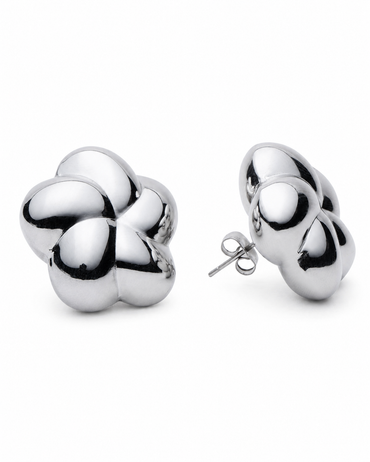 Chrome Bloom Earrings
