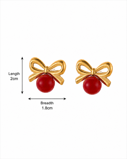 The Chérie Cherry Earrings