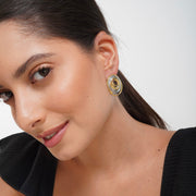 The Orbit Swirl Earrings