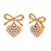 The Bow Amour Earrings