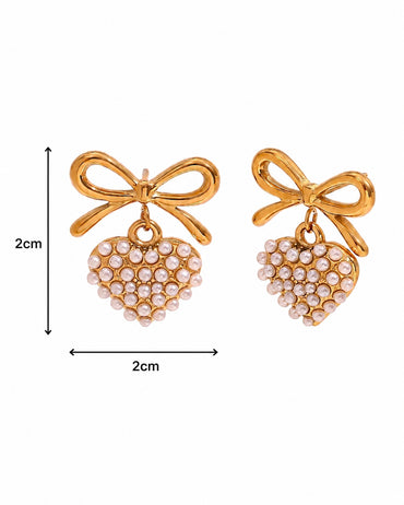The Bow Amour Earrings