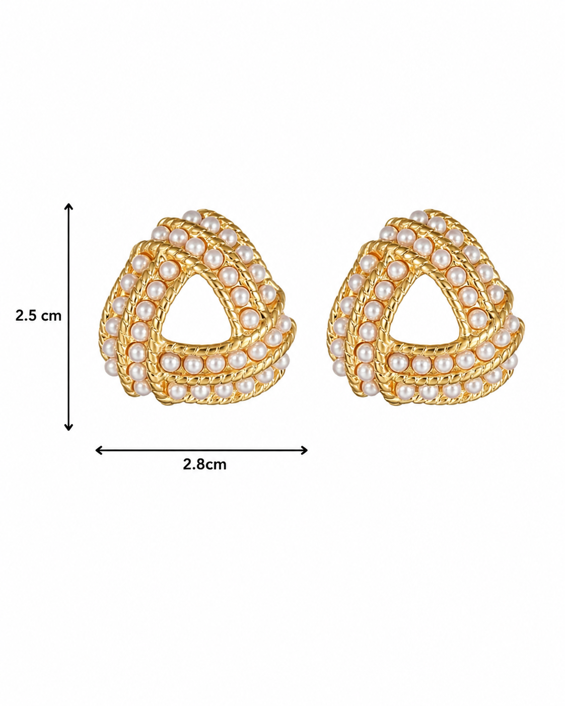 Pearl Crest Earrings