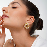 Pearl Crest Earrings