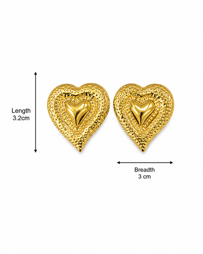 Molten Love Earrings