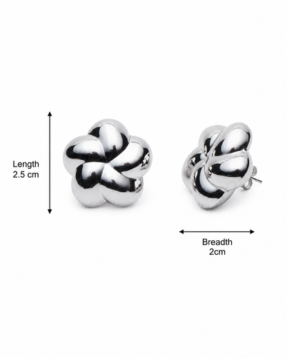Chrome Bloom Earrings
