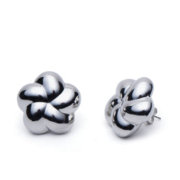 Chrome Bloom Earrings