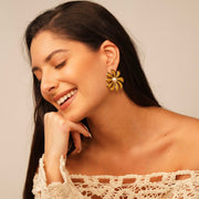 The Pearl Petal Earrings