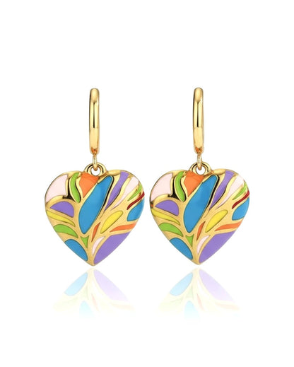 Carousel Heart Hoops