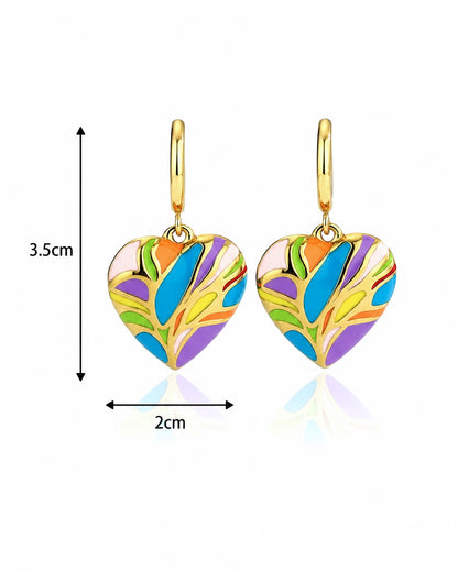 Carousel Heart Hoops