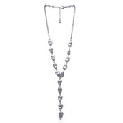 Chrome Pebble Necklace
