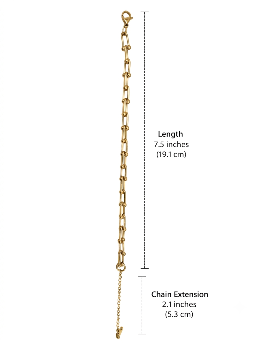 Gold Axis Bracelet