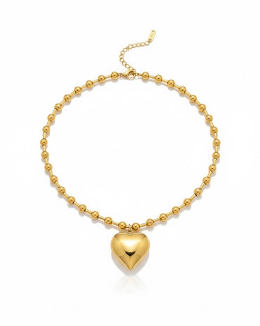 Honey Heart Necklace