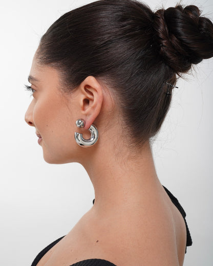 The C- Sculpt Earrings