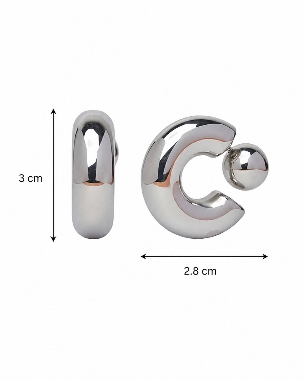 The C- Sculpt Earrings