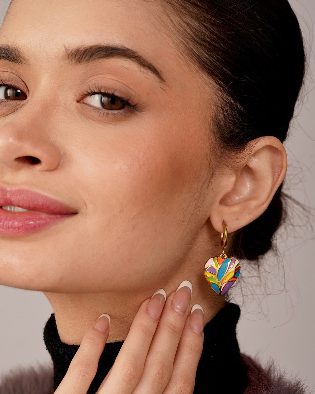 Carousel Heart Hoops