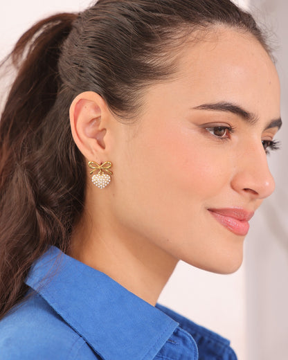 The Bow Amour Earrings