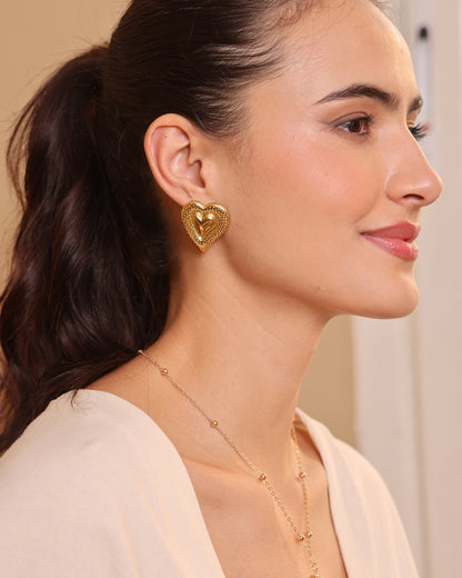 Molten Love Earrings
