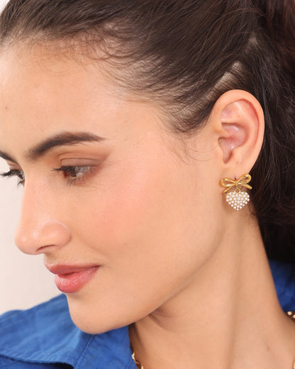 The Bow Amour Earrings