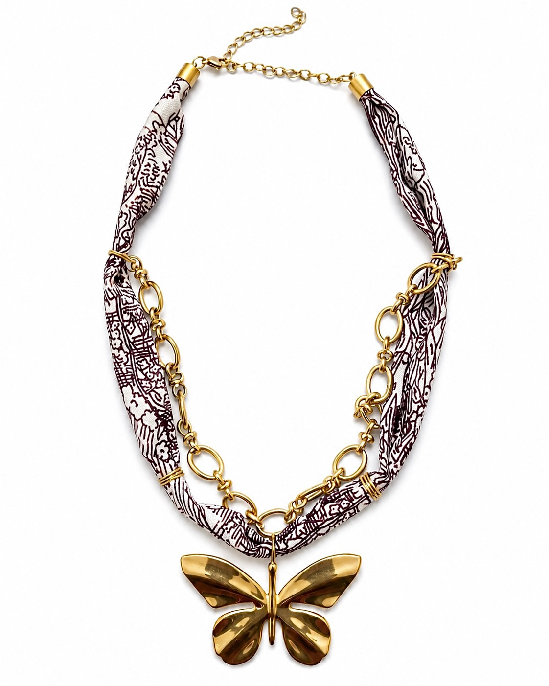Como Butterfly Necklace
