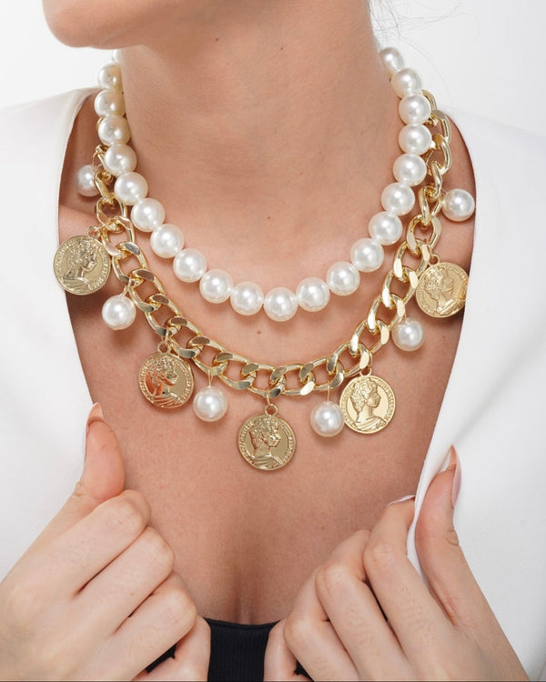 The Empire Necklace (Set of 2)