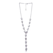 Chrome Pebble Necklace