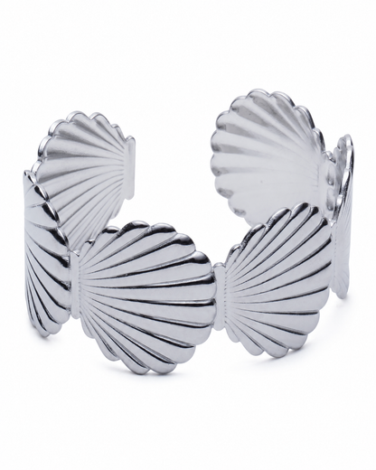 Silver Shoreline Cuff
